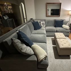 Sectional L Shape Couch/Sofa