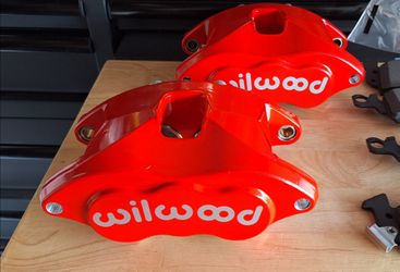 Wilwood GM D52 Dual Piston Caliper Brake kit and Stainless Steel Braided Lines