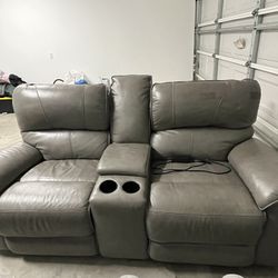 Smart Leather Couch