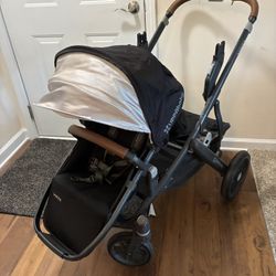 Uppababy Vista Stroller and Rumble Seat