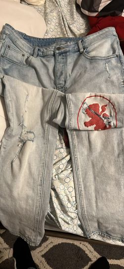 Ksubi Jeans Red symbol