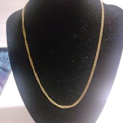 18K Gold Chain Lent 18-in Long Use