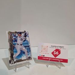 2025 Topps Shohei Ohtani LA Dodgers Card #H200