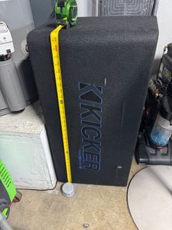 Big speaker. The is a little  bet up from being in my son truck.