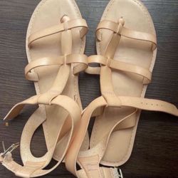 Woman’s Sandals, Size 10 Worn once, like new condition 