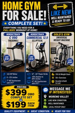 Complete home gym