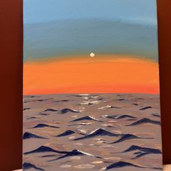 Cute Sunset Painting