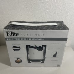 Elite 2 in 1 Panini Grill 