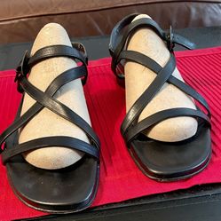 Women’s Joan & David Italian Leather Flat Sandals
