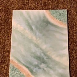 16x20 Inch Resin Painting 