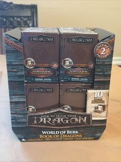 How To Train Your Dragon World Of Berk Book Of Dragons Full Box of 12 Volume 2