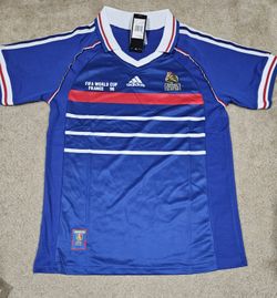 France Worldcup Final Soccer Jersey Size M