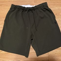 Polo Ralph Lauren Men's Company Olve Green Solid Double Knit Shorts Sz 2XB.