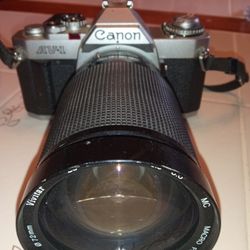 Vintage Canon AE-1 SLR Camera