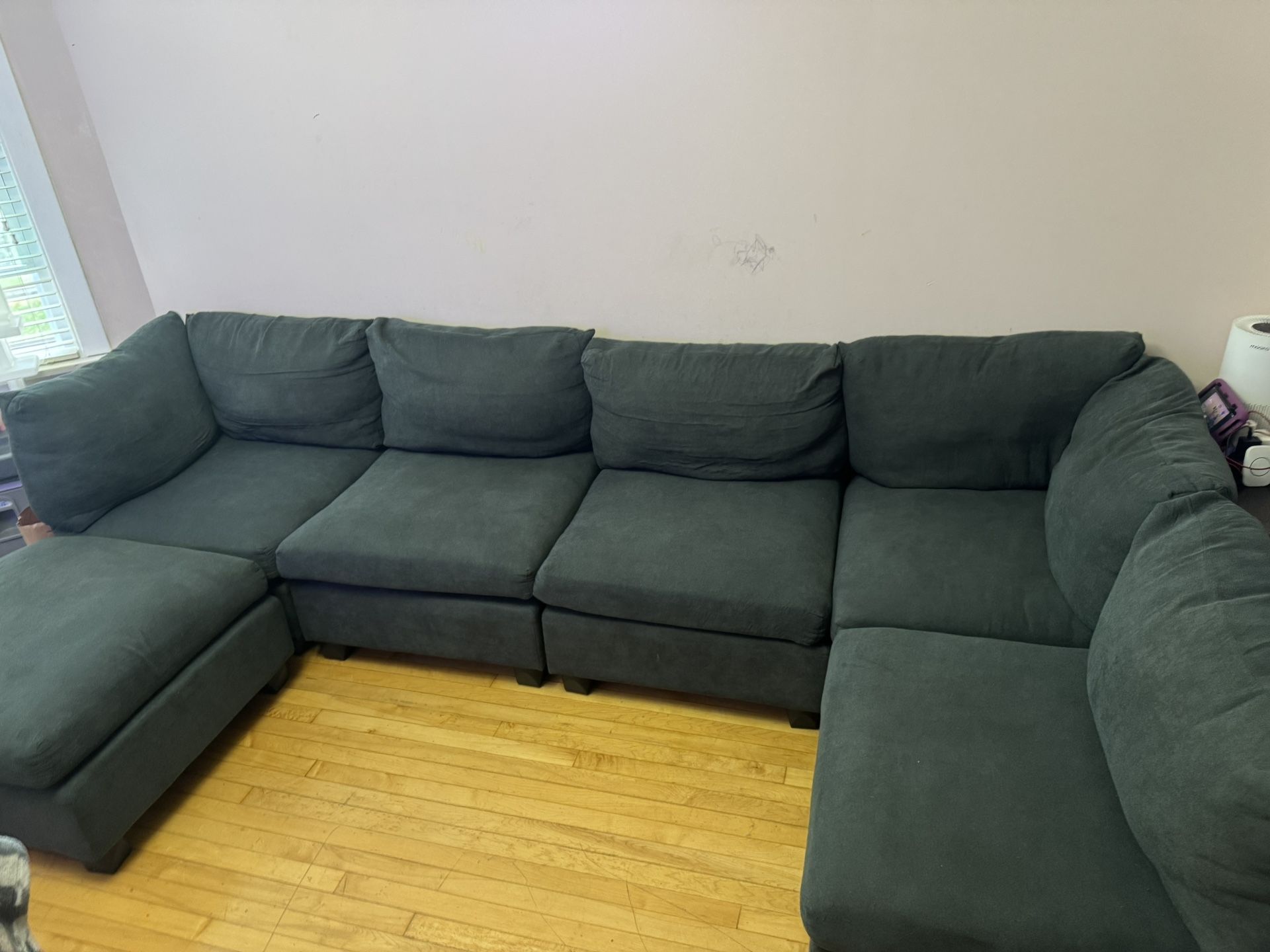 6 Piece Modular Sectional Couch