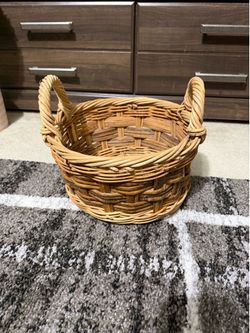 Used round basket