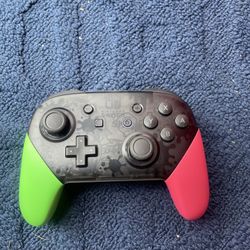Splatoon Pro Controller like new