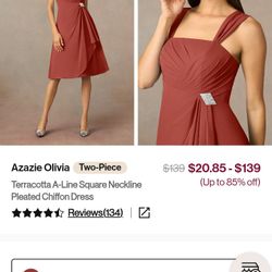 Azazie Dress Size Large