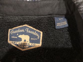 Freedom foundry dry goods co super on sale plush shirt jacket