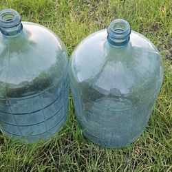Glass 5gal Jug Bottles 