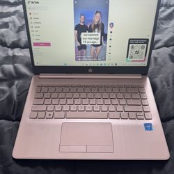 HP laptop with TIK TOK installed for one month of use