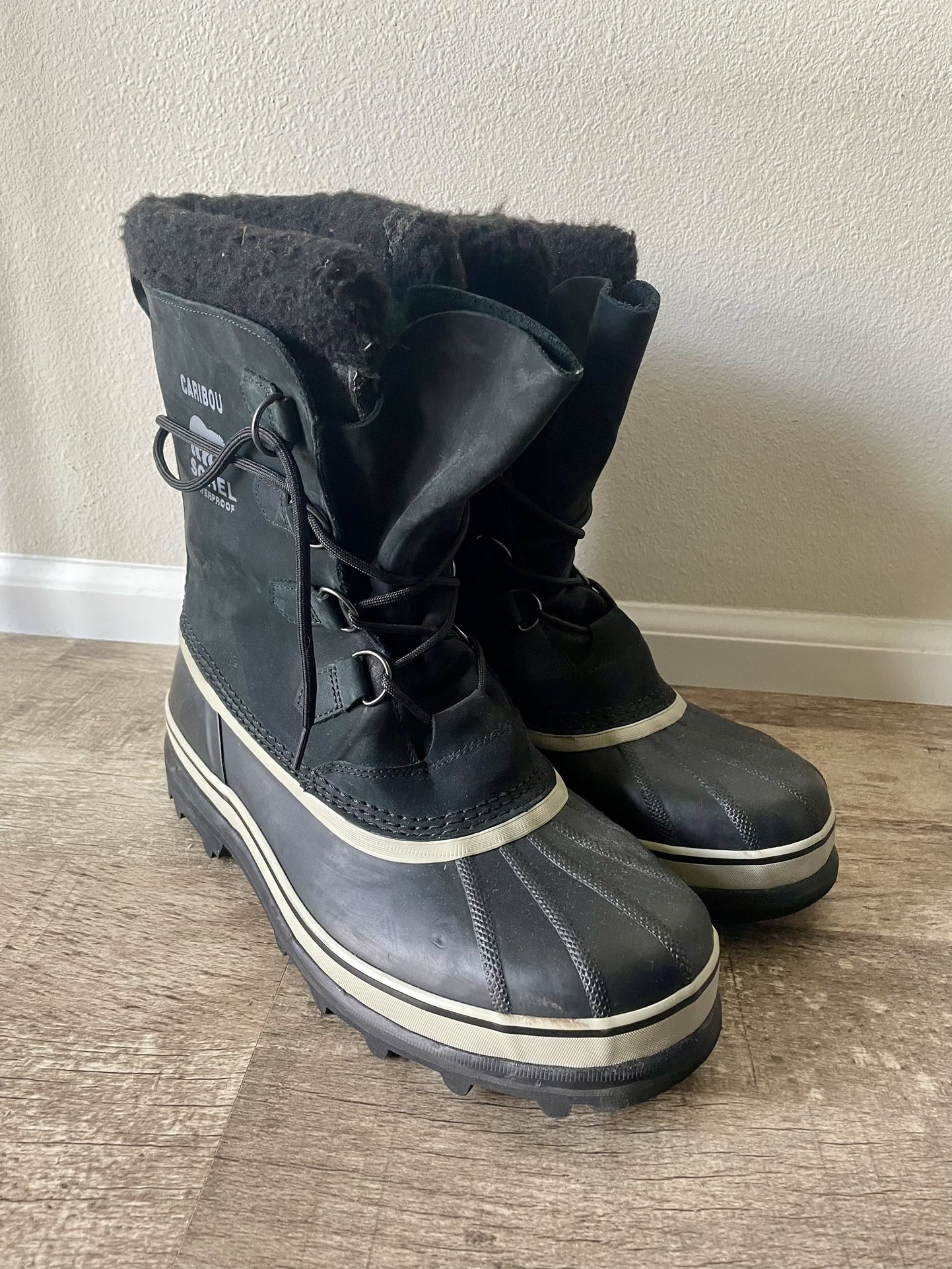Men's SOREL Caribou Waterproof Boots (NM1000-014) Size 13