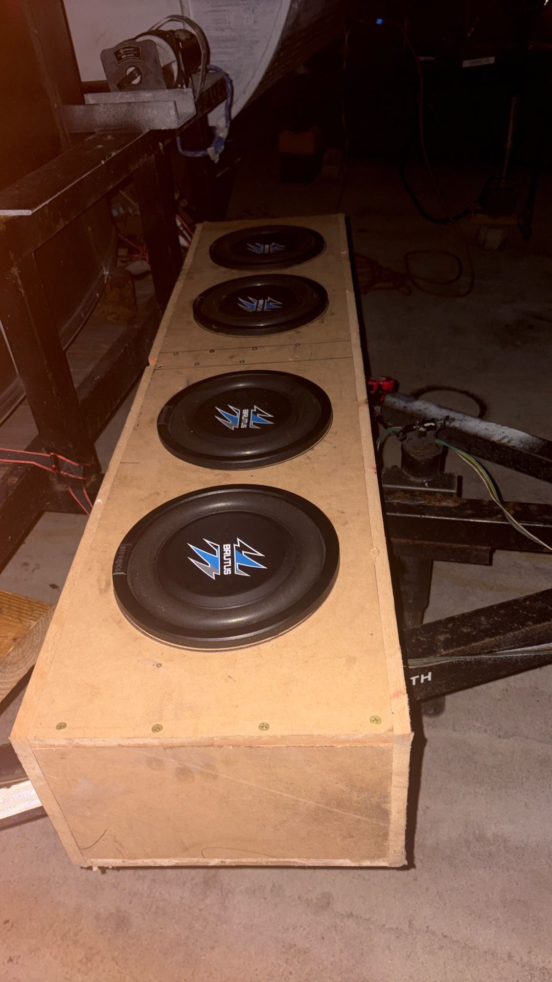 4 NEWl 8” Hi Fonics Brutus To