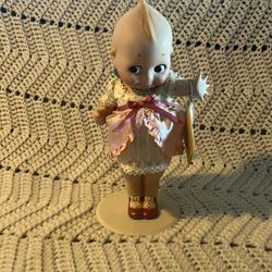 12” Porcelain Kewpie Doll – Danbury Mint Exclusive (Pink Dress)