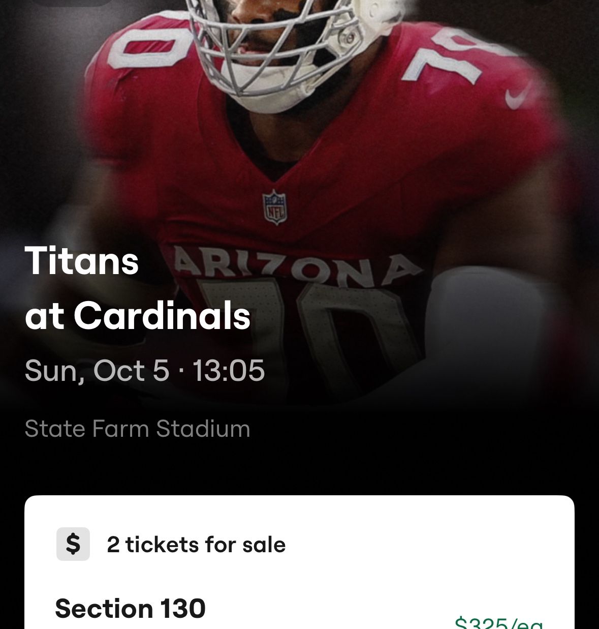 Arizona Cardinals Vs Tennessee Titans
