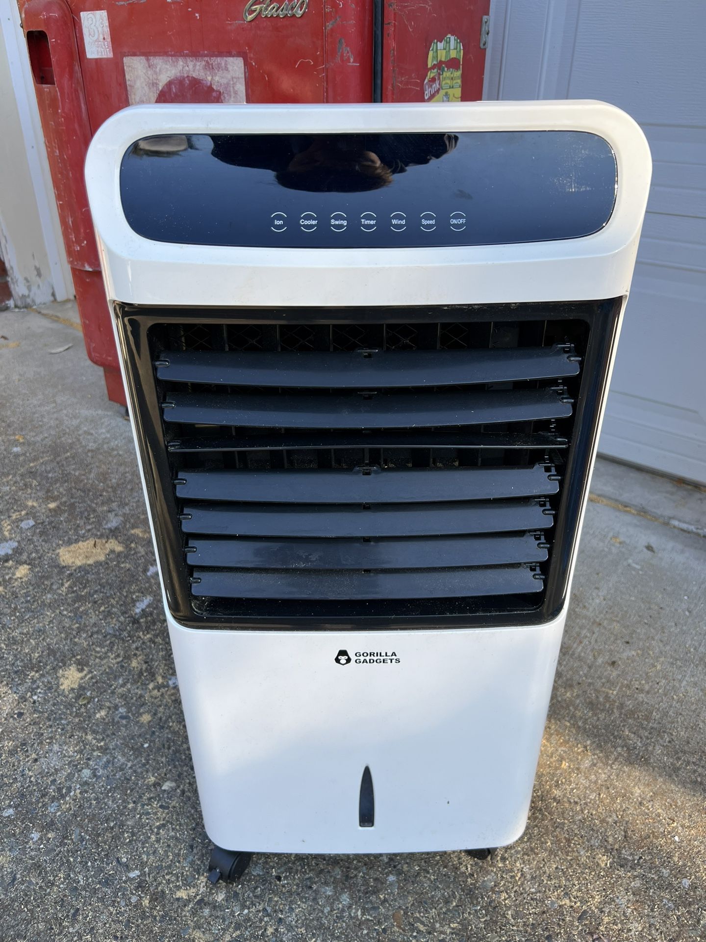 Air Cooler Fan, Non A/C Unit Portable Wheeled Fan Blower