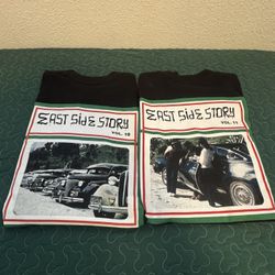 East Side story shirts size S both for $10