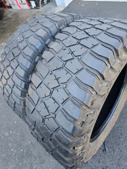 2 used tiresLt37x12.50r20  Bfgoodrich K02, DOT 2021,LR (E) $250.00 Both