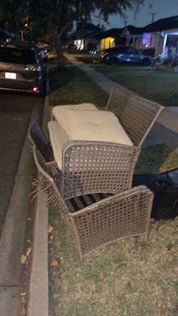 FREE patio furniture and electric mower