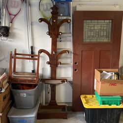 Walnut Coat Rack