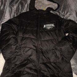 Philadelphia Eagles Girls Parka Hooded Puffer