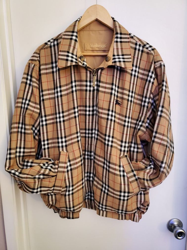 Burberry's reversible jacket