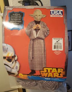 Yoda costume size 5/7