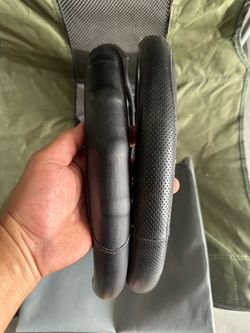 Steering wheel cover