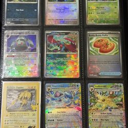 Pokemon cards (ball patterns)