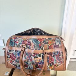 Vintage Disney Mickey Travel Bag 