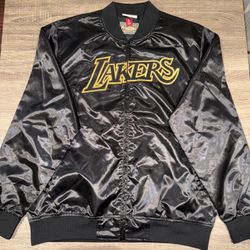 Michell & Ness Los Angeles Lakers Light Satin Jacket Men’s Large