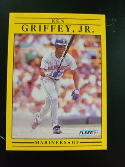 Ken Griffey Jr Card