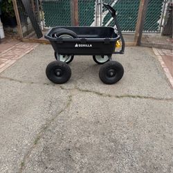 Used gorilla cart 16” wells