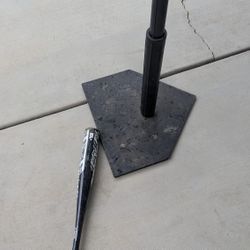 Baseball Tee And T-Ball Bat