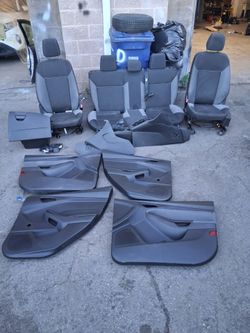 2012 THRU 2014 FORD FOCUS SEDAN BLACK INTERIOR