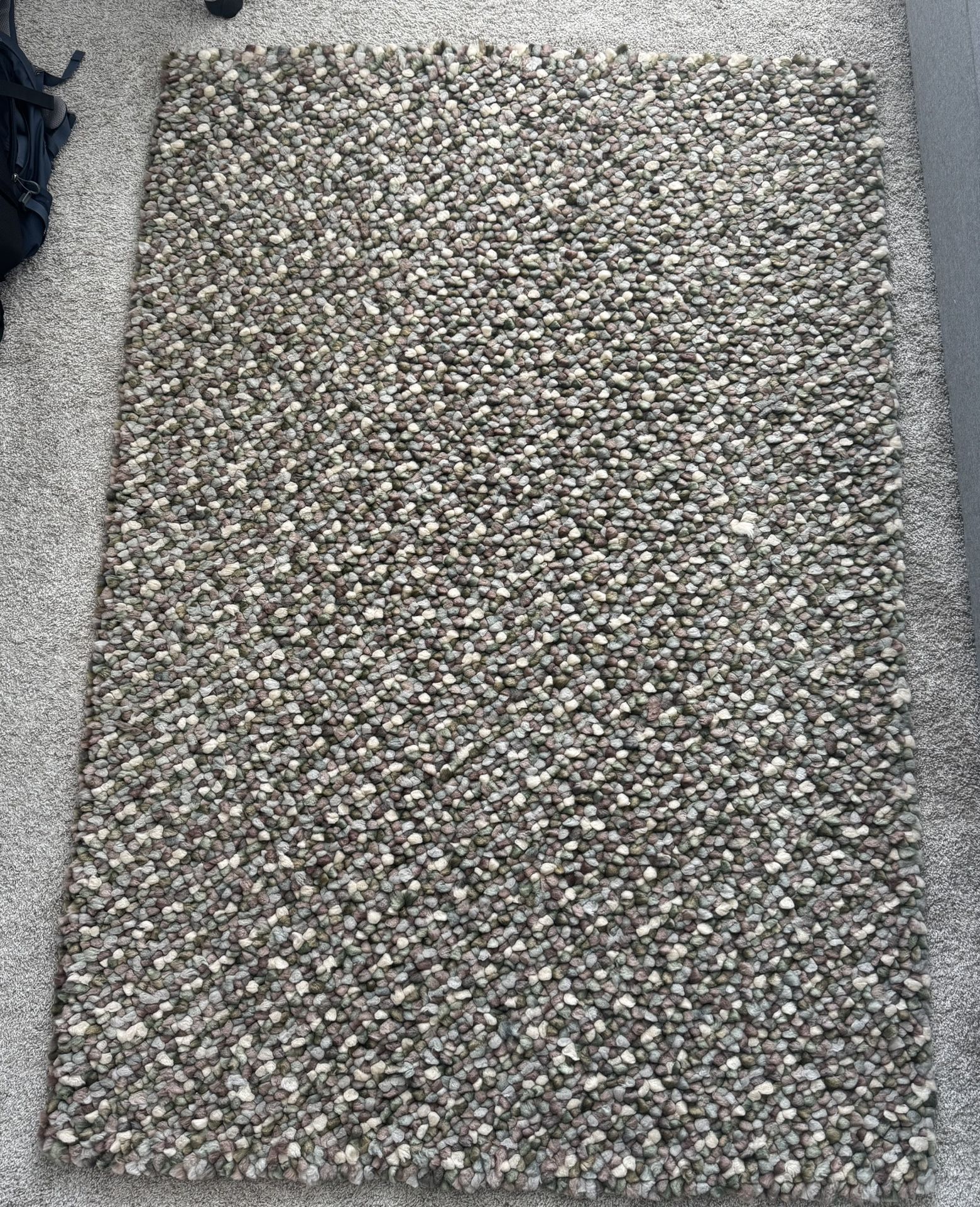 Capel Rugs - Pebbles Seaglass - 4ft x 6ft Rug