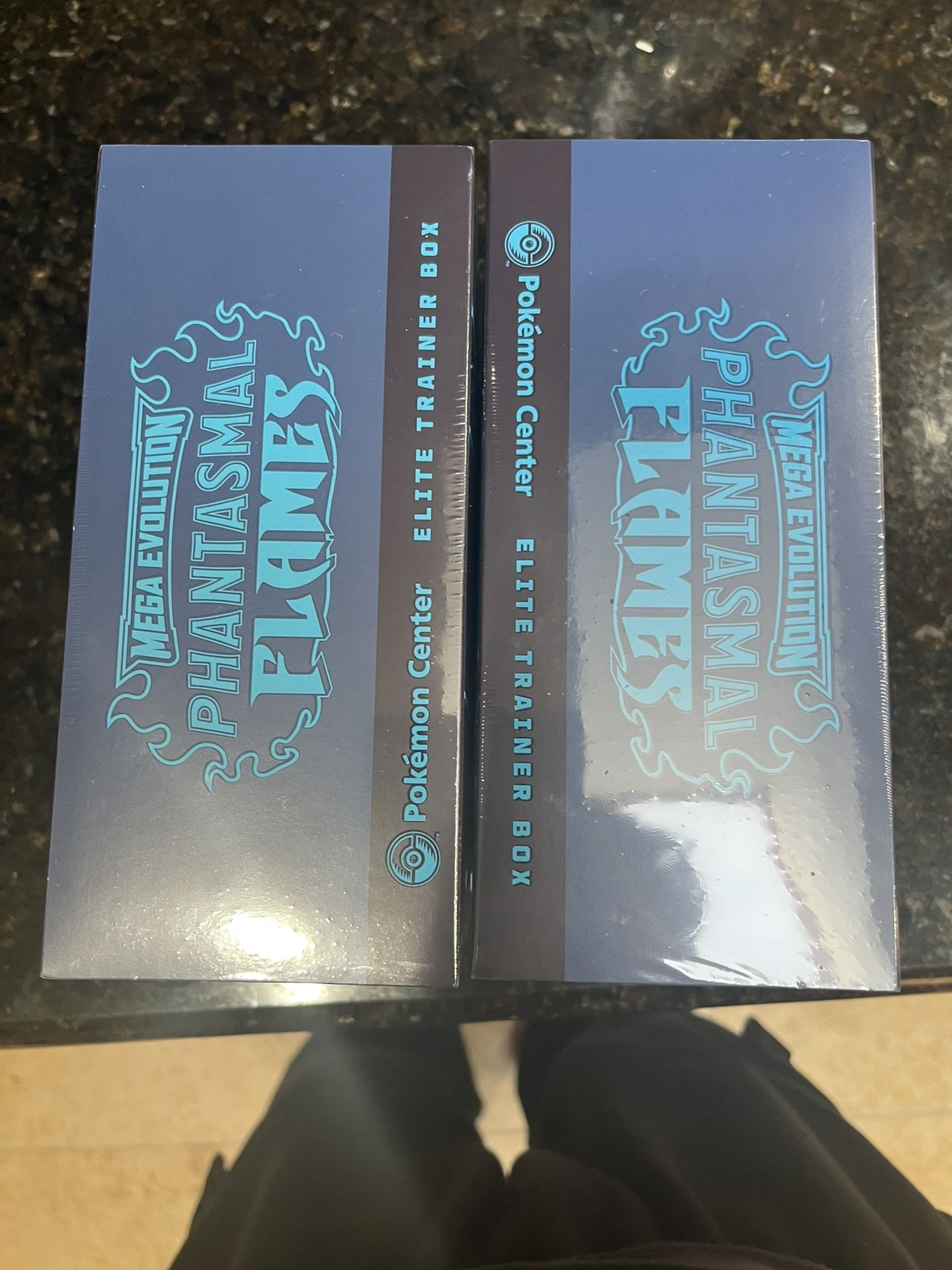 2 sealed phantasmal flames pokemon center etbs
