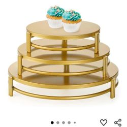 3 Pack Cake Stands 