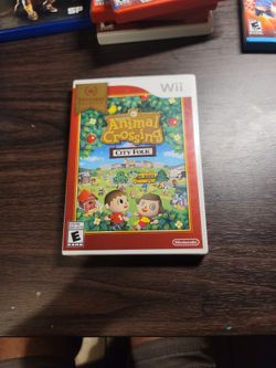 Unopened/Sealed Nintendo Selects Animal Crossing City Folk Game For The Wii