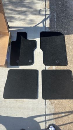 2021-2024 Ford Bronco Black Carpet Floor Mats OEM